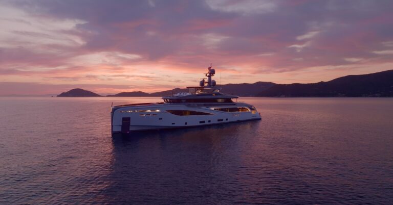 Sunset At Anchor