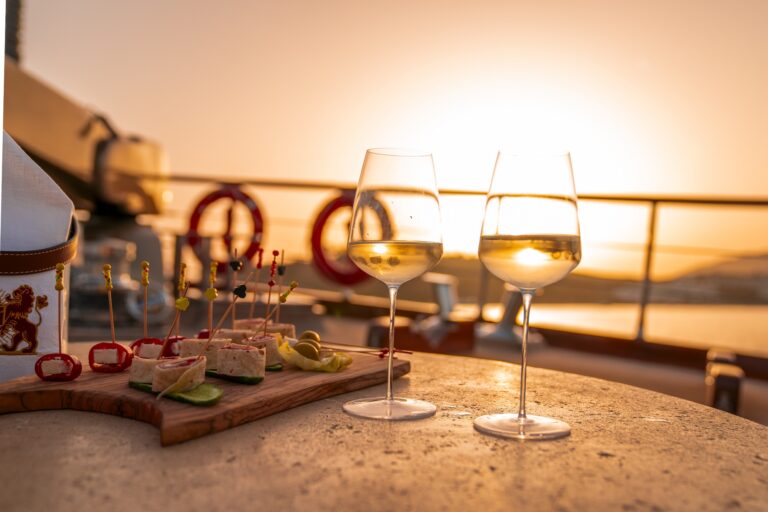 Drinks At Sunset