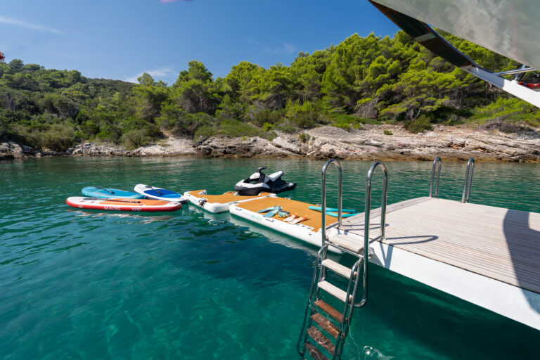 Swim Platform And Water Toys