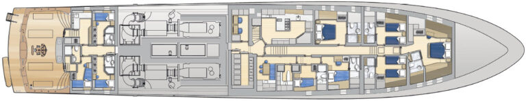 SPECIAL ONE Layouts - Lower Deck