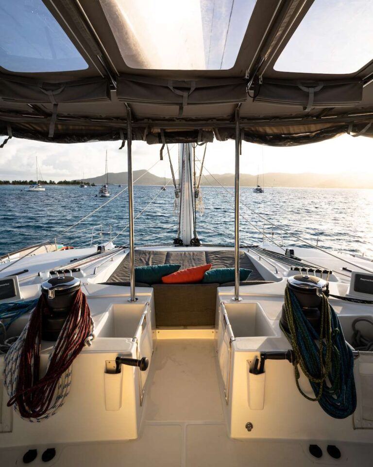 Upper deck sun pads