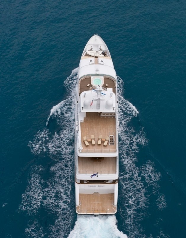 The 50m Yacht CASINO ROYALE