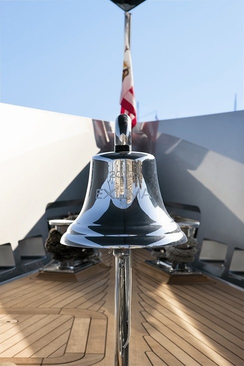 Ship's Ship's Bell On Board Yacht EXUMA