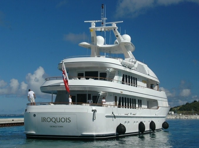 Aft Decks On Board Yacht HERCULINA