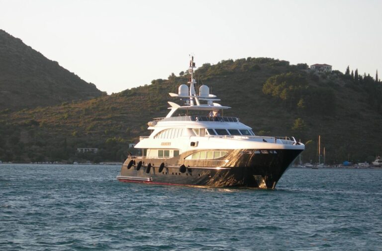 The 50m Yacht RED SAPPHIRE