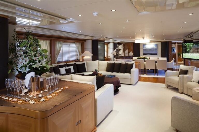 The 50m Yacht RED SAPPHIRE