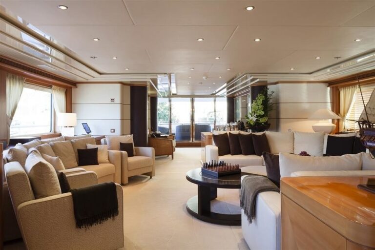 The 50m Yacht RED SAPPHIRE