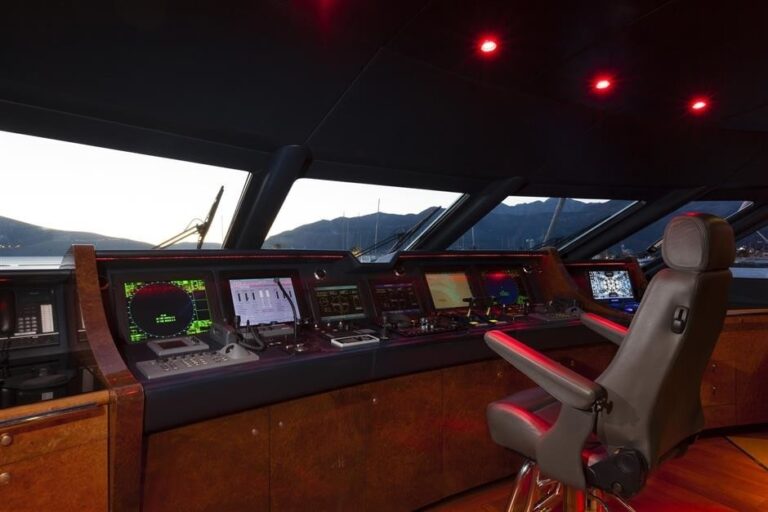 The 50m Yacht RED SAPPHIRE