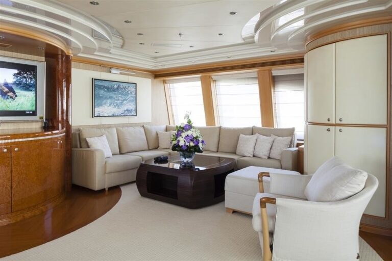 The 50m Yacht RED SAPPHIRE