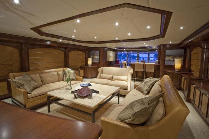 Premier Saloon Aboard Yacht WHEELS