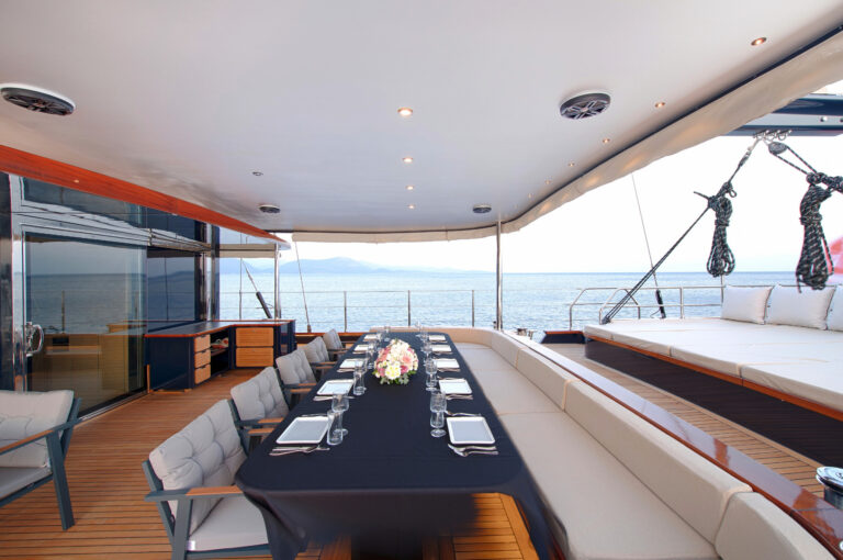Aft deck