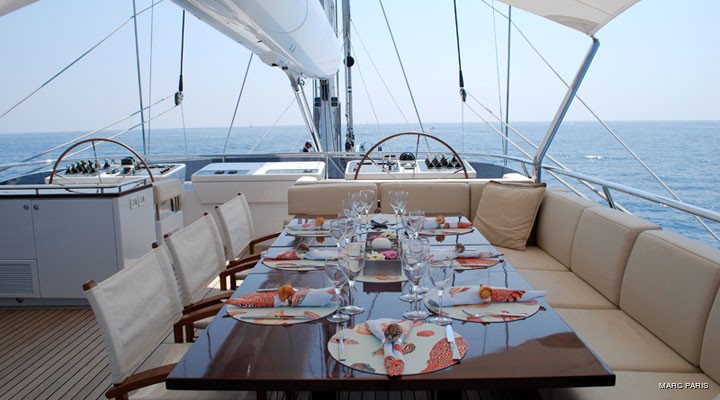 Exterior Eating/dining On Yacht PRANA