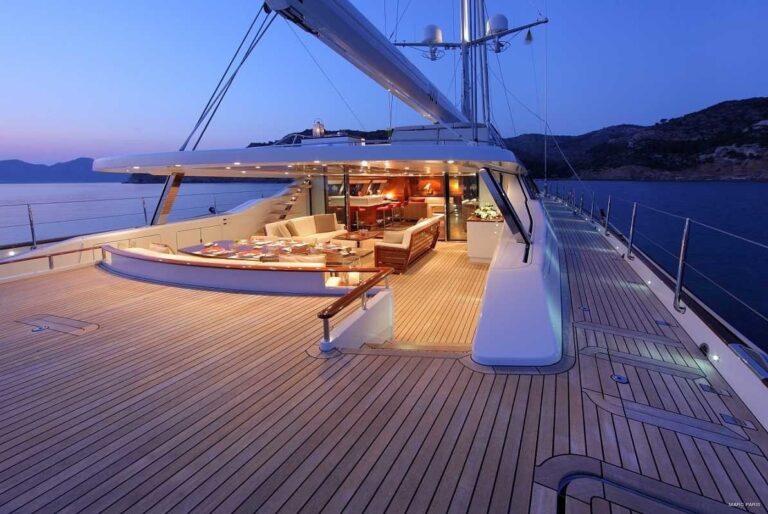 Cockpit Aboard Yacht PRANA