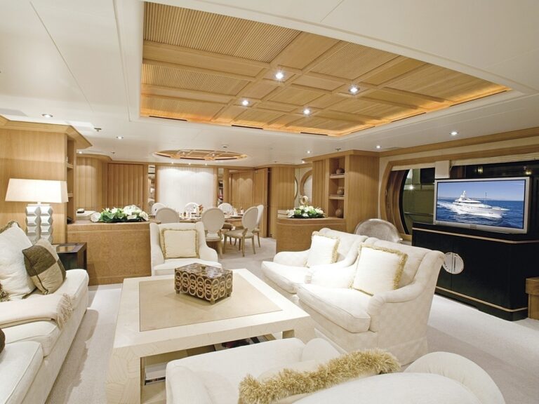 Premier Saloon On Board Yacht DEJA TOO
