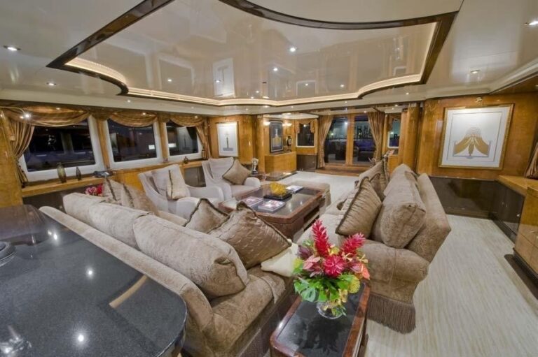 Inside On Board Yacht ELYSIUM