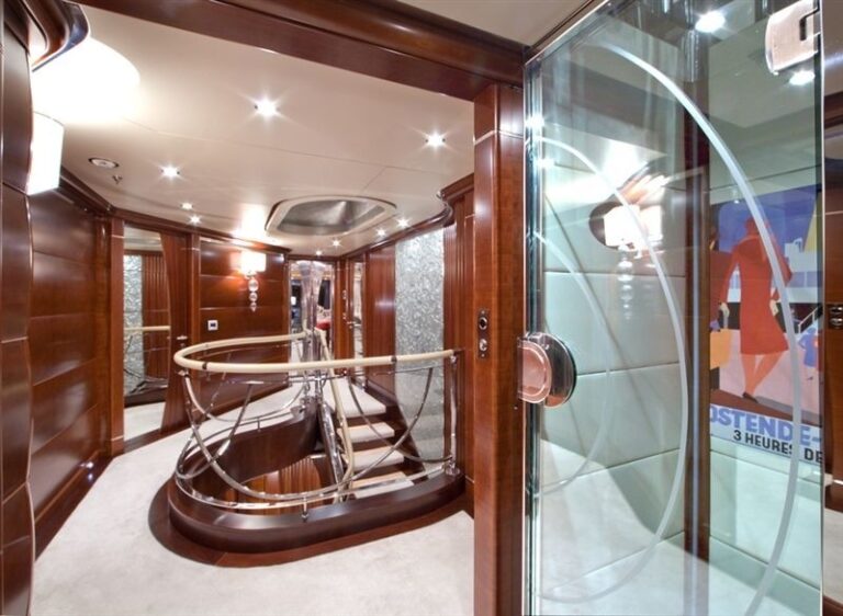 stairwell and elevator