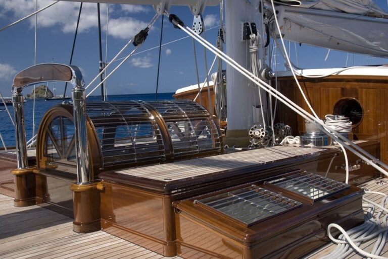 Deck On Yacht METEOR