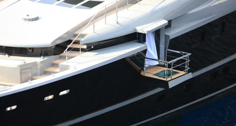 Balcony / Terrace Aboard Yacht SEA FORCE ONE