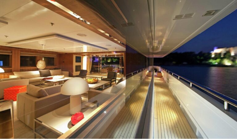 Balcony On Yacht SYNA
