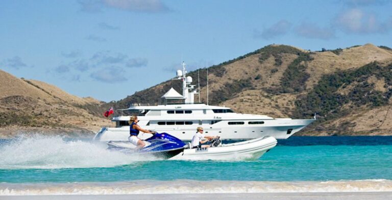Ship's Tender On Board Yacht TE MANU