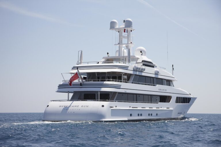 The 54m Yacht HURRICANE RUN