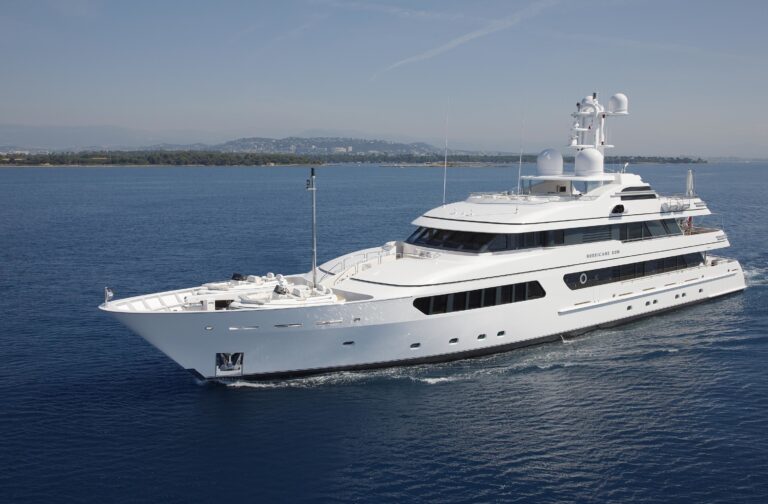 The 54m Yacht HURRICANE RUN