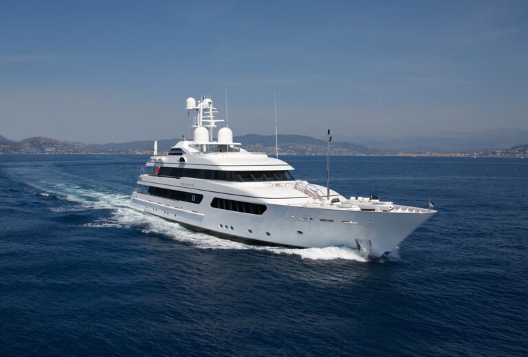 The 54m Yacht HURRICANE RUN