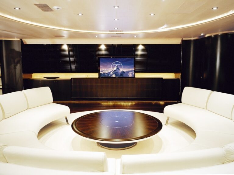 Screening: Yacht PARSIFAL III's Saloon Pictured