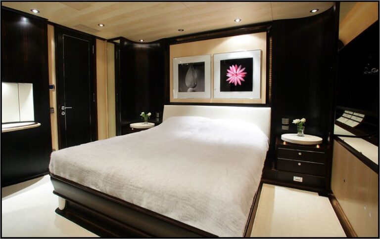 Guest's Cabin On Board Yacht PARSIFAL III