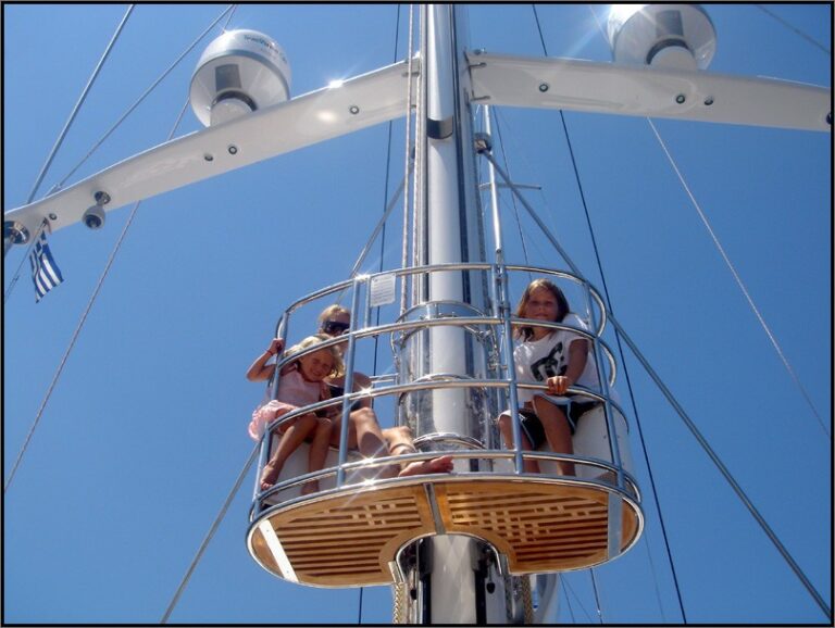 Crow's Nest On Yacht PARSIFAL III