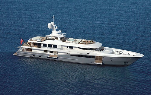 The 55m Yacht ASTRA