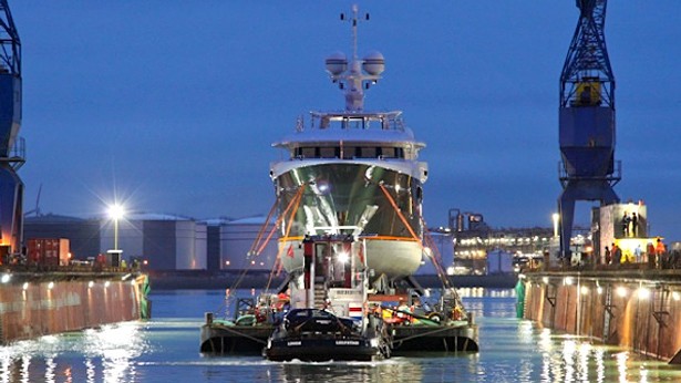 The 55m Yacht GENE MACHINE