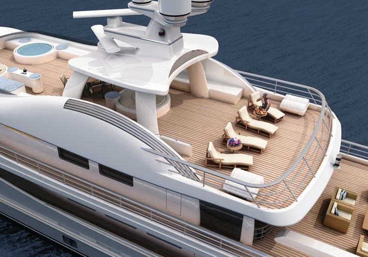 The 55m Yacht GENE MACHINE
