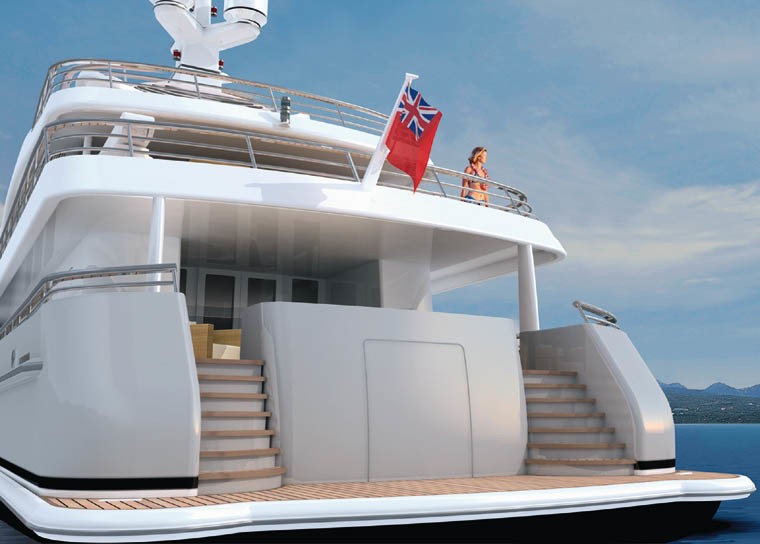 The 55m Yacht GENE MACHINE