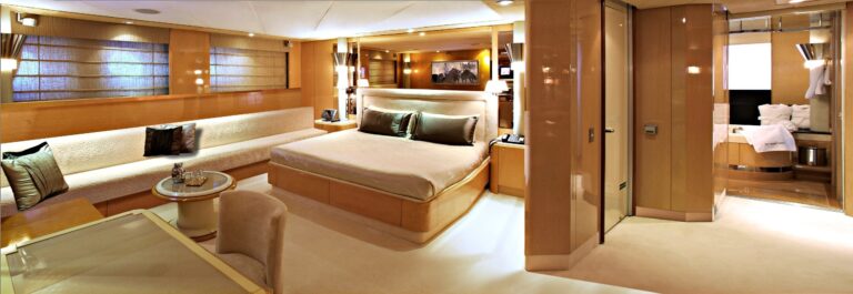 Guest's Cabin On Board Yacht LADY A
