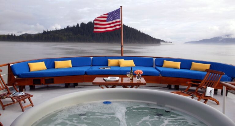 Sun Deck Aboard Yacht STARGAZER