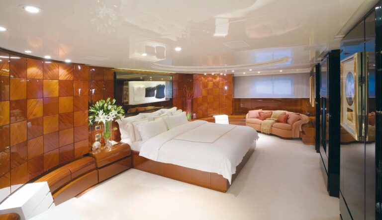 Main Master Cabin On Yacht BAD GIRL