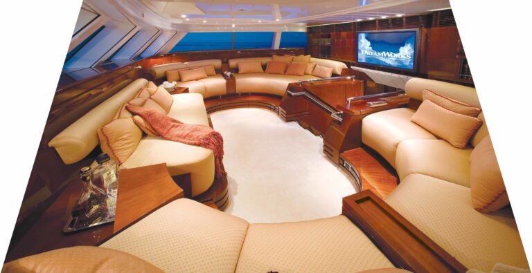 Observance Lounging Aboard Yacht BAD GIRL