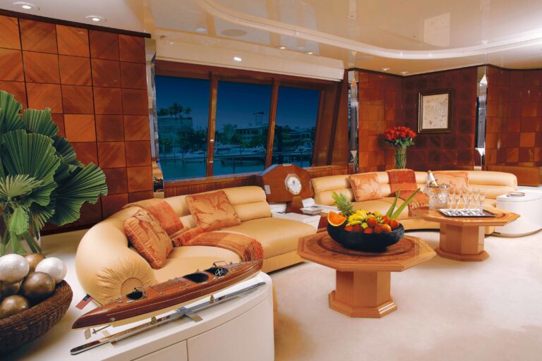Saloon Sitting On Yacht BAD GIRL