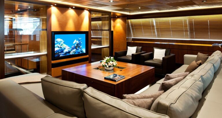 Inside On Board Yacht MELEK