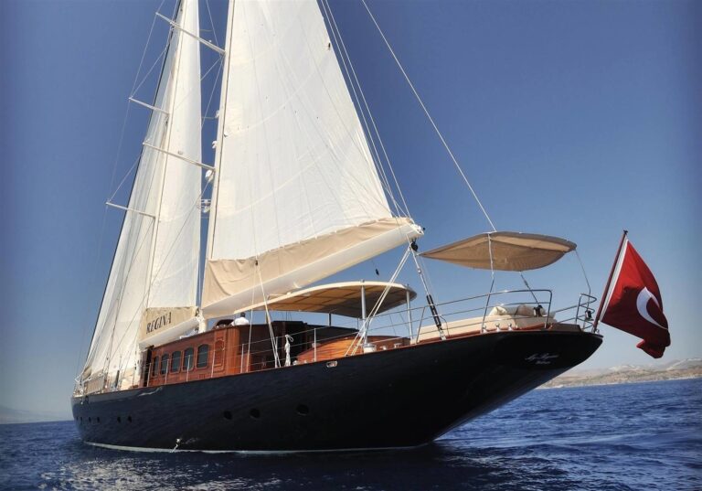 Aft Aspect On Yacht REGINA