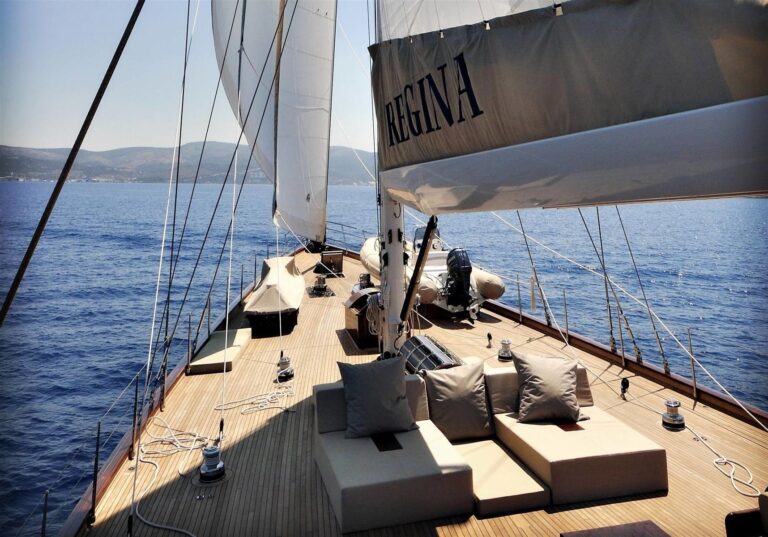 Deck On Yacht REGINA