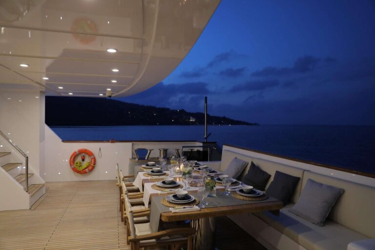 Aft deck