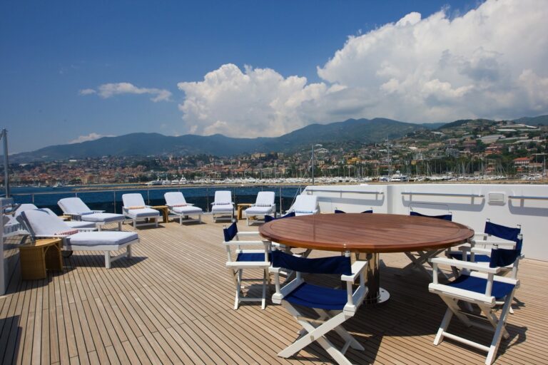 Bridgedeck Deck On Yacht DIAMOND A
