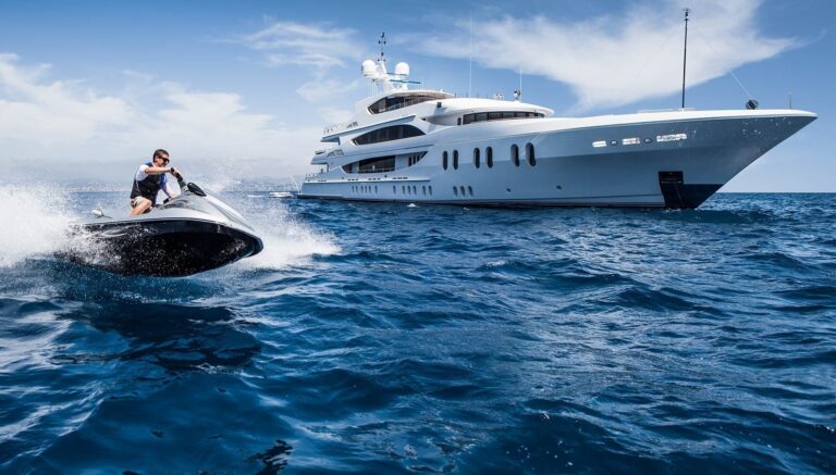 Trinity Superyacht with Jetski