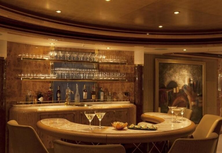 bar area