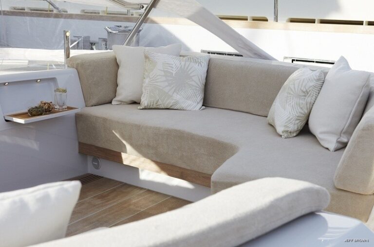 Cockpit Sitting Aboard Yacht TWIZZLE