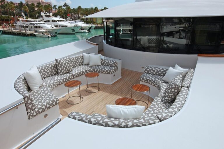 Portuguese Bridgedeck Sitting On Yacht CARPE DIEM