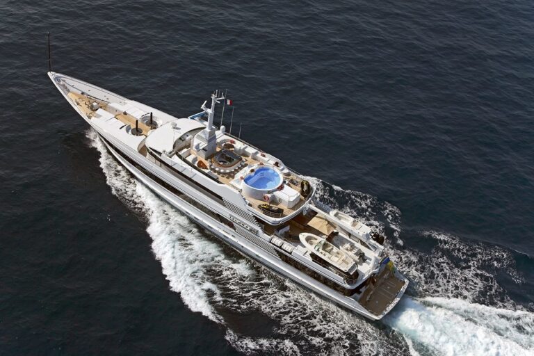 From Above Aspect: Yacht FAM's Cruising Image