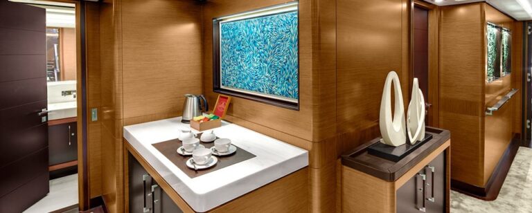 Personal Hall Aboard Yacht KOKOMO